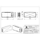 Aerauliqa QR-100M egyhelyiséges hővisszanyerős szellőztető