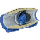 Hő és hang szigetelet csendes csőventilátor BLAUBERG INWAVE 150/160 mm