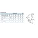 Csőventilátor radiális 150 mm Vents VK 150