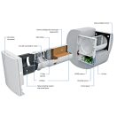 Egyhelyiséges hővisszanyerős szellőztető WIFI BLAUBERG VENTO EXPERT A50-1 W V.3