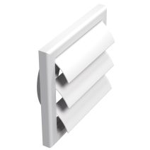 Szellőzőrács gravitációs zsaluval